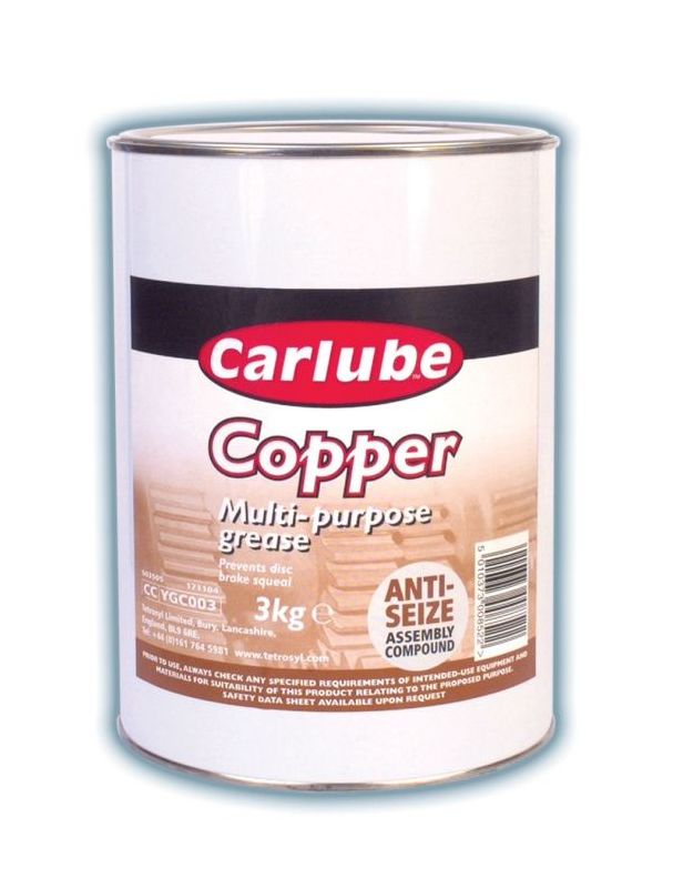 Smar miedziowy Carlube Copper 3kg wielozadaniowy