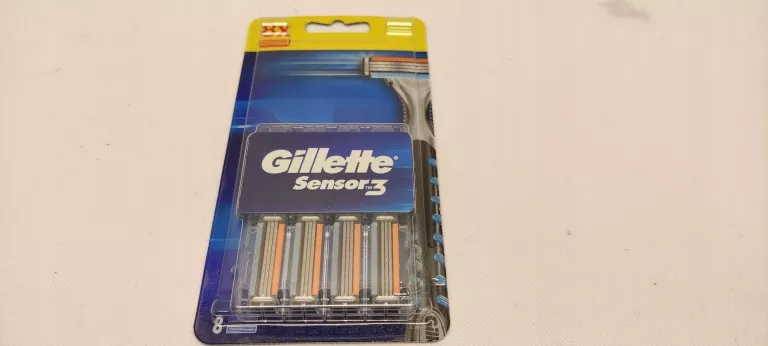 GILLETTE SENSOR3 OSTRZA WKŁADY DO MASZYNKI 8 SZTUK