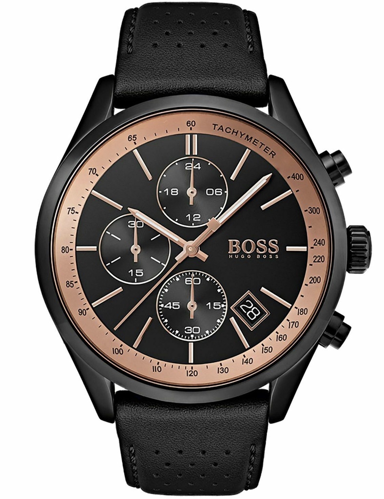 Hugo Boss 1513550 oryginał czarny na prezent