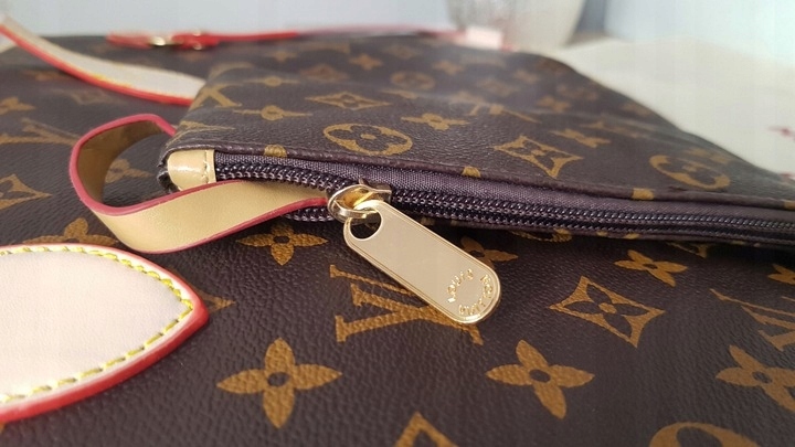 DUŻA TOREBKA NEVERFULL LOUIS VUITTON MONOGRAM HIT - 7619959308