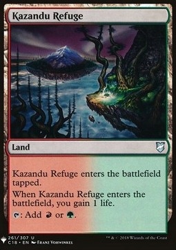 Kazandu Refuge - Mystery, Commander