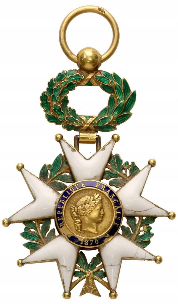 Francja Legia Honorowa Krzyż Oficerski ZŁOTO