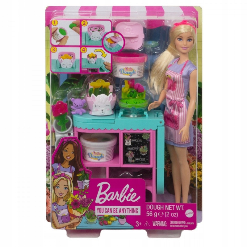 Lalka Zestaw do zabawy Barbie Kwiaciarnia