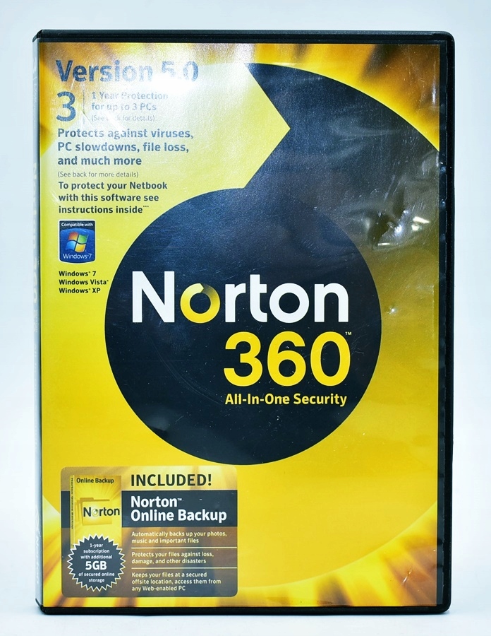 6395-31 ..VERSION 5.0 NORTON 360 WINDOWS 7... o#g