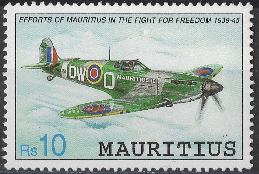 Mauritius - samolot** (1991)