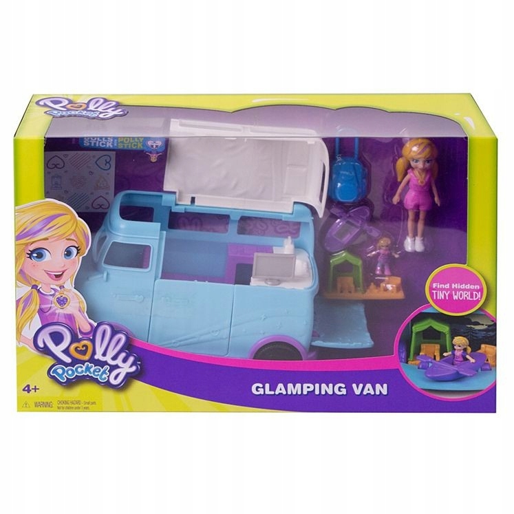 POLLY POCKET BIWAKOWY KAMPER FTP74 4+