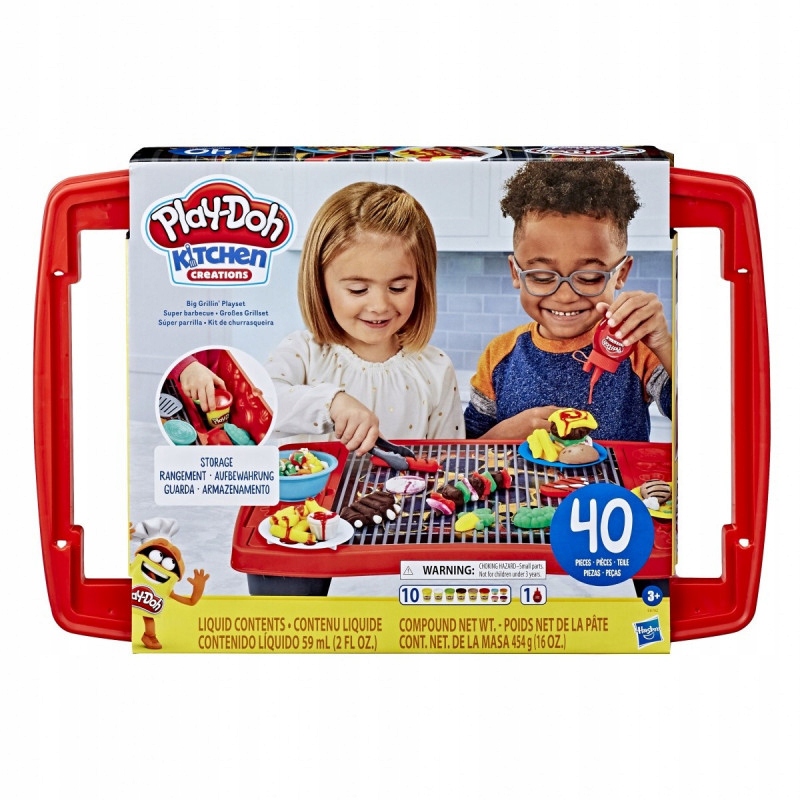 PlayDoh Big Grillin Play set