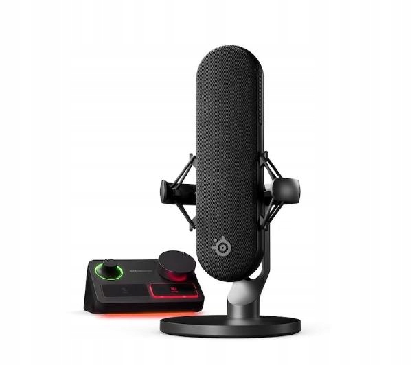 Mikrofon SteelSeries Alias Pro + Stream Mixer