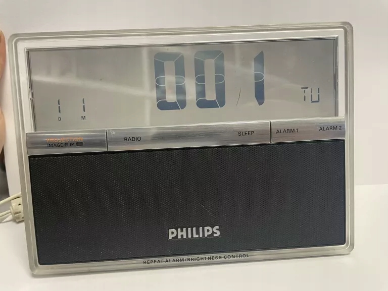 RADIOBUDZIK PHILIPS Z PROJEKTOREM AJ3650/12