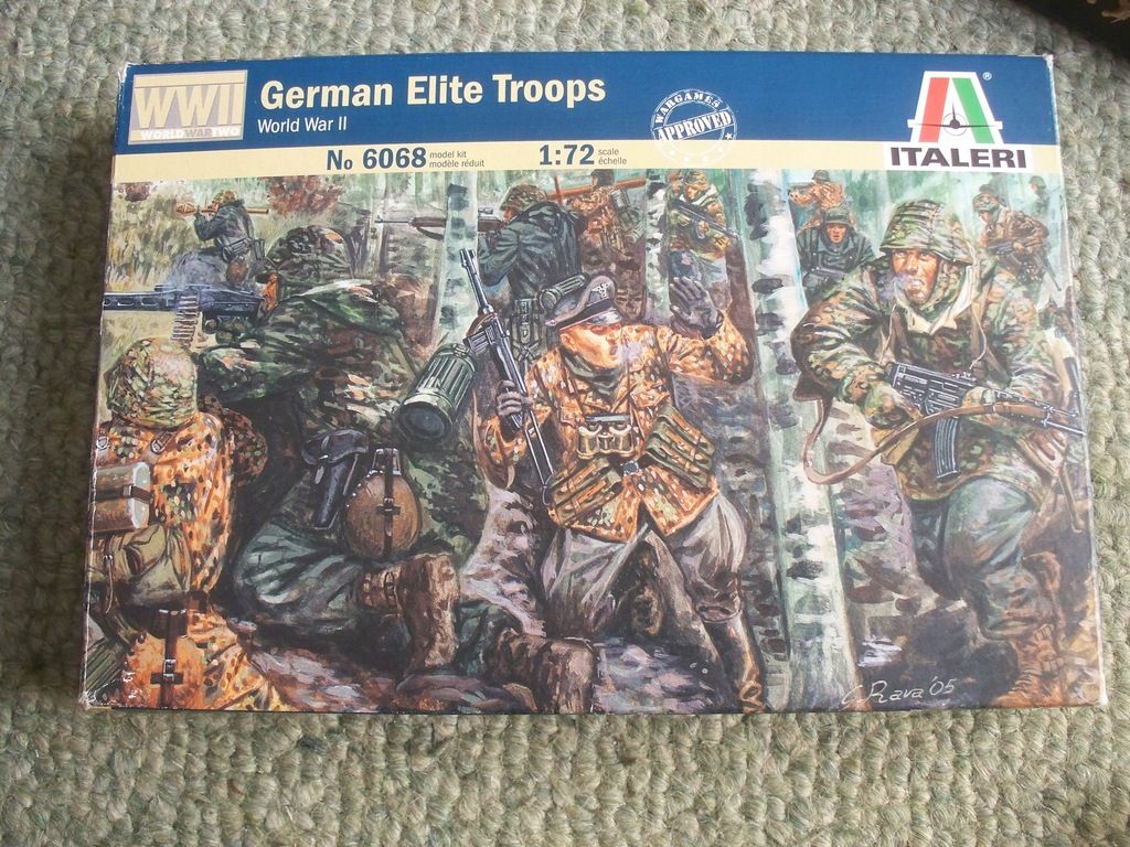 1:72 German Elite Troops Italeri Nr 6068