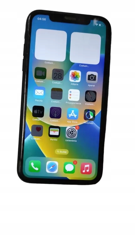 TELEFON APPLE IPHONE XR SAM TELEFON PĘKNIĘTY