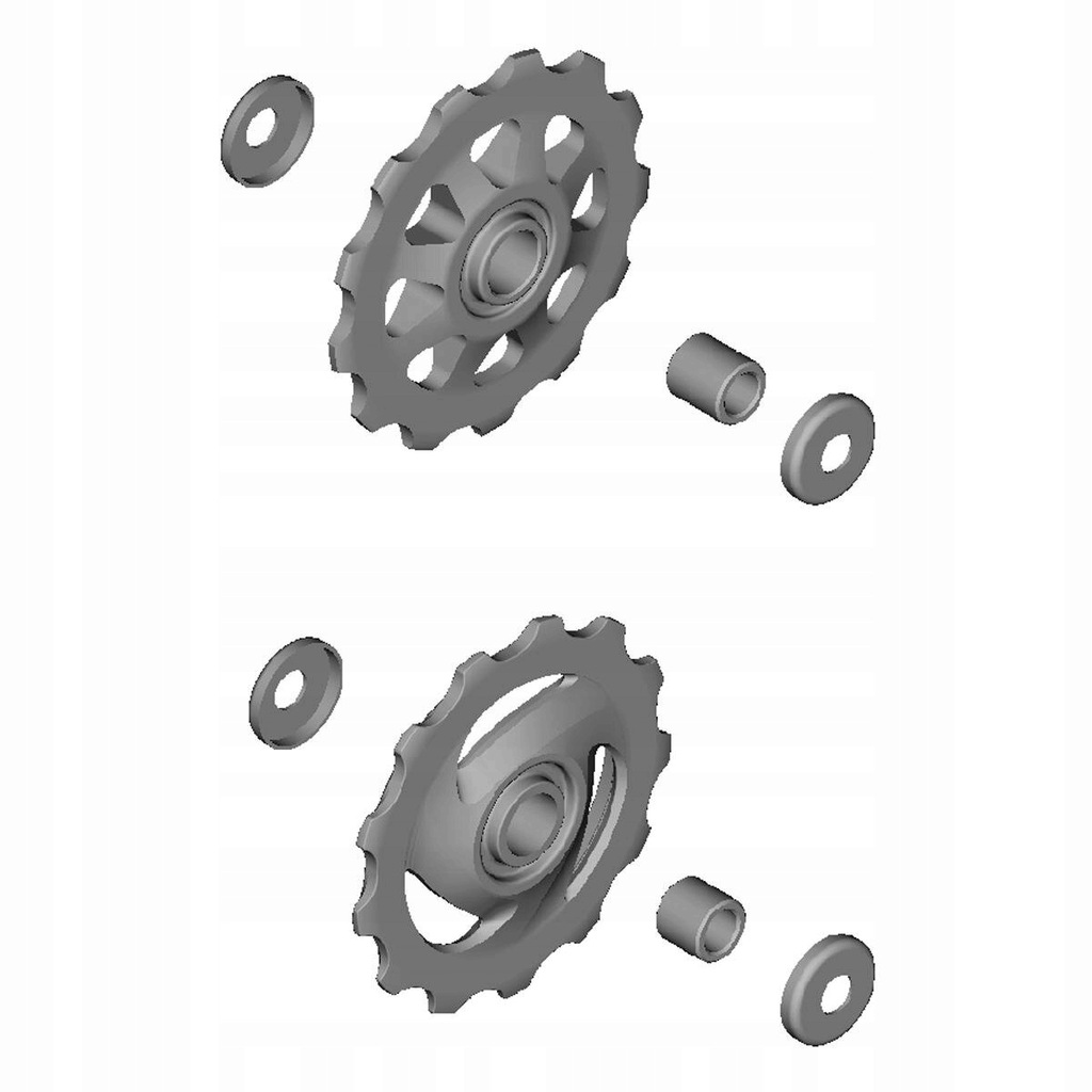 Kółka kółeczka przerzutki RD TX35 TX55 TX75 M280