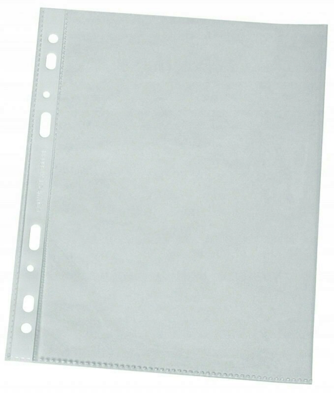 Koszulki na dokumenty Q-CONNECT, PP, A4, groszkowe, 120mikr., 100szt., w pu