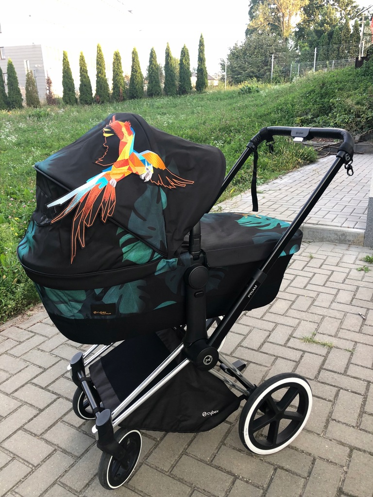 WÓZEK Cybex Platinum Priam Lux Birds Of Paradise