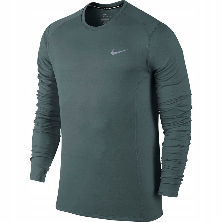 Koszulka Nike DF Miler LS 683570 392 - ZIELONY; XL