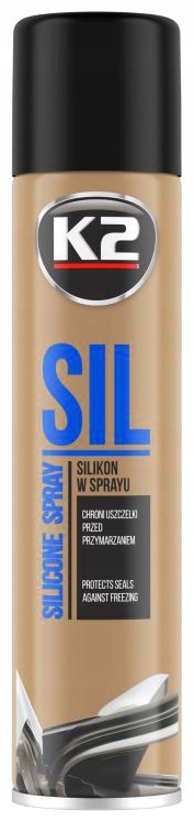 K2 SIL - 100% SILIKON W SPRAYU DO USZCZELEK 300 mL