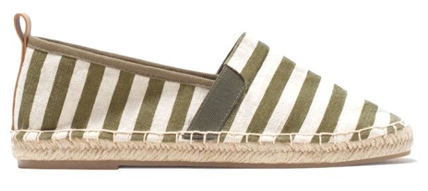 ZARA BUTY PASKI ESPADRYLE MARYNARSKIE KHAKI 37 NEW