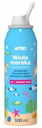 APTEO BABY WODA MORSKA izotoniczna 100ml spray 1m+