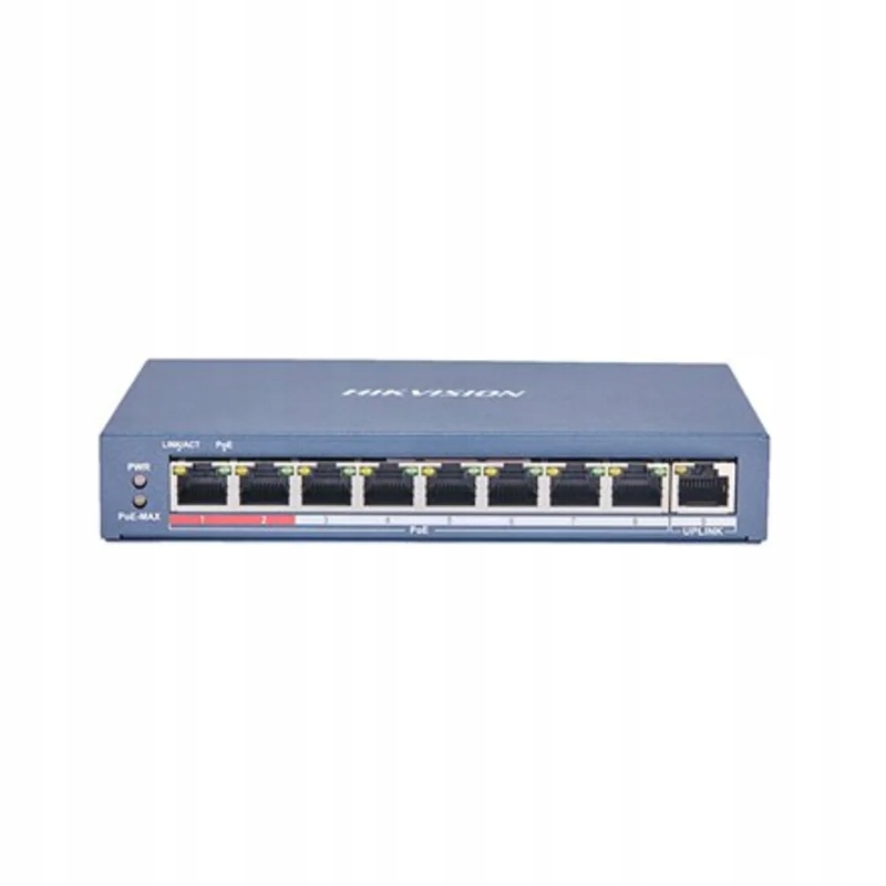 Switch PoE DS-3E0109P-E(C) 9-PORTOWY Hikvision