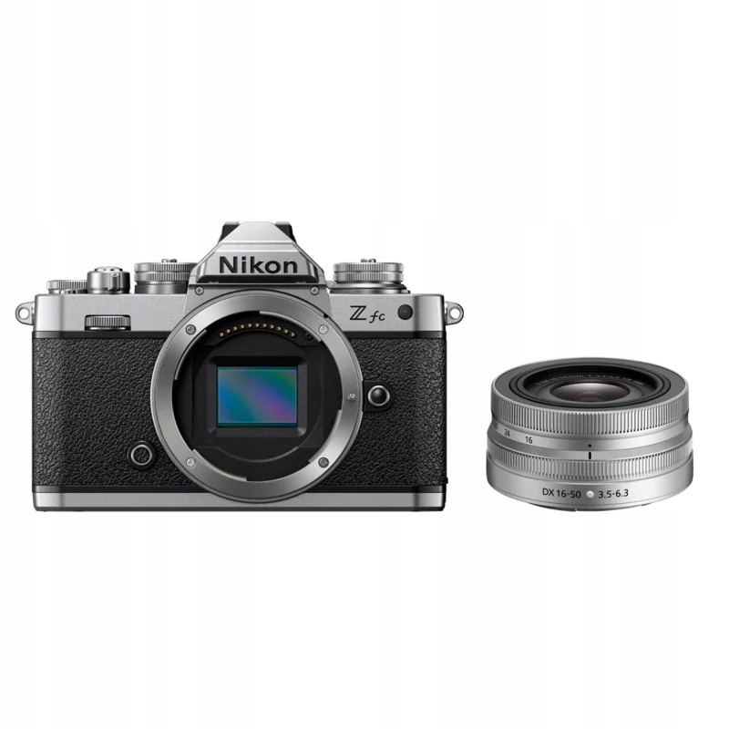 Aparat Nikon Z fc srebrny w zestawie z 16-50