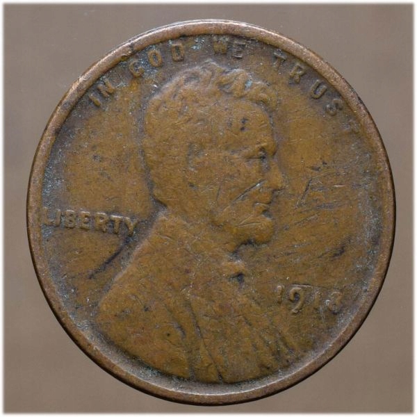 USA 1 cent 1918