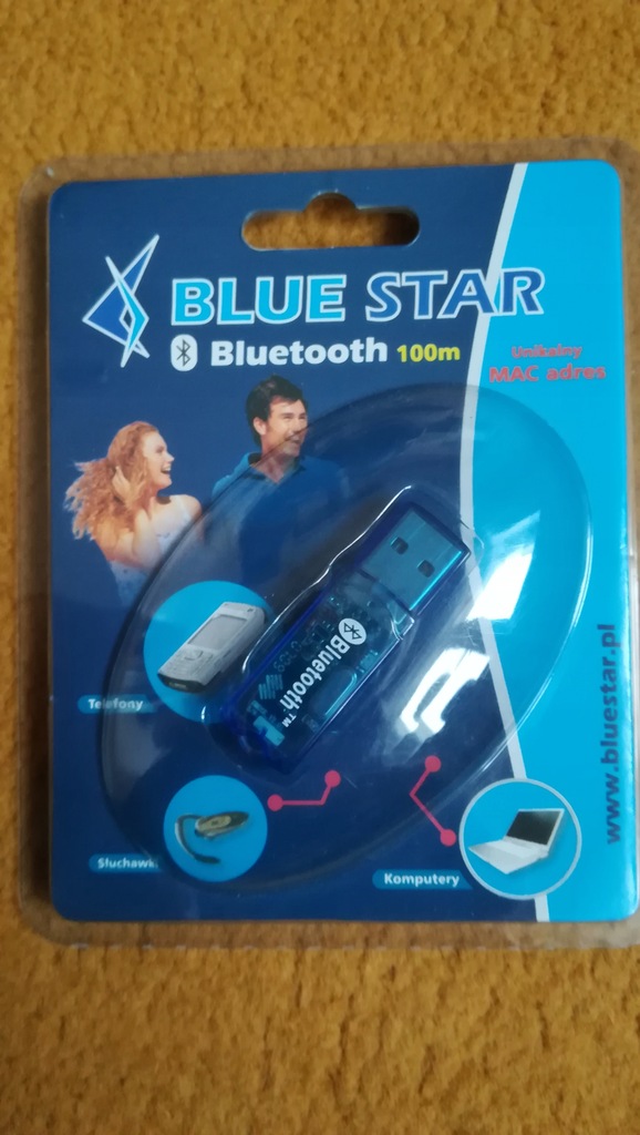 Bluetooth USB Blue Star