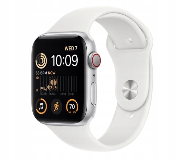 OUTLET Apple Watch SE 2 44/Silver Aluminum/White