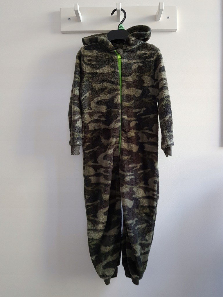 PRIMARK onesie kombinezon piżama moro 116 cm