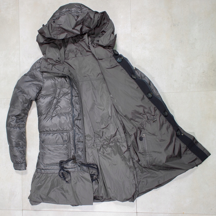 MONCLER SERINA KURTKA PUCHOWA DWUSTRONNA LOGO 3