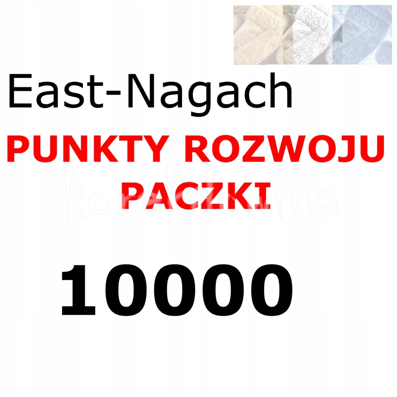 10000PR do INWENTARZA PACZKI FOE E East-Nagach FORGE OF EMPIRES