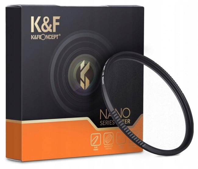 K&F Concept Filtr Dyfuzyjny HD Black Mist 1/8 67mm 67 mm