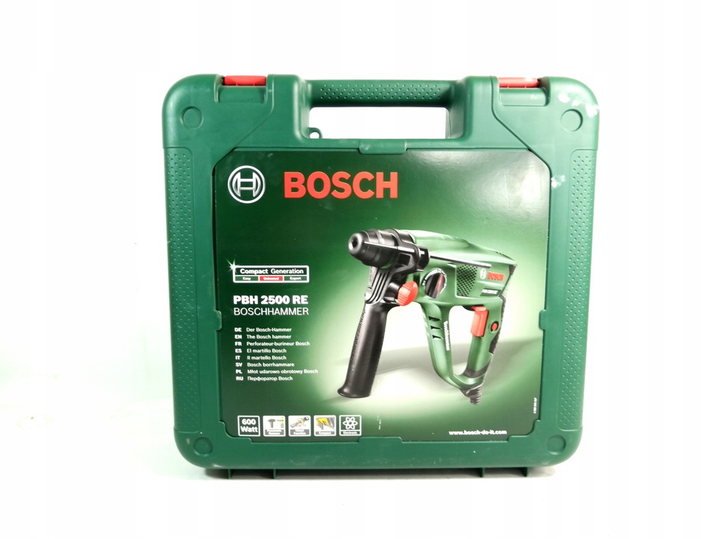 Młotowiertarka Bosch PBH 2500 RE SDS Plus 600 W