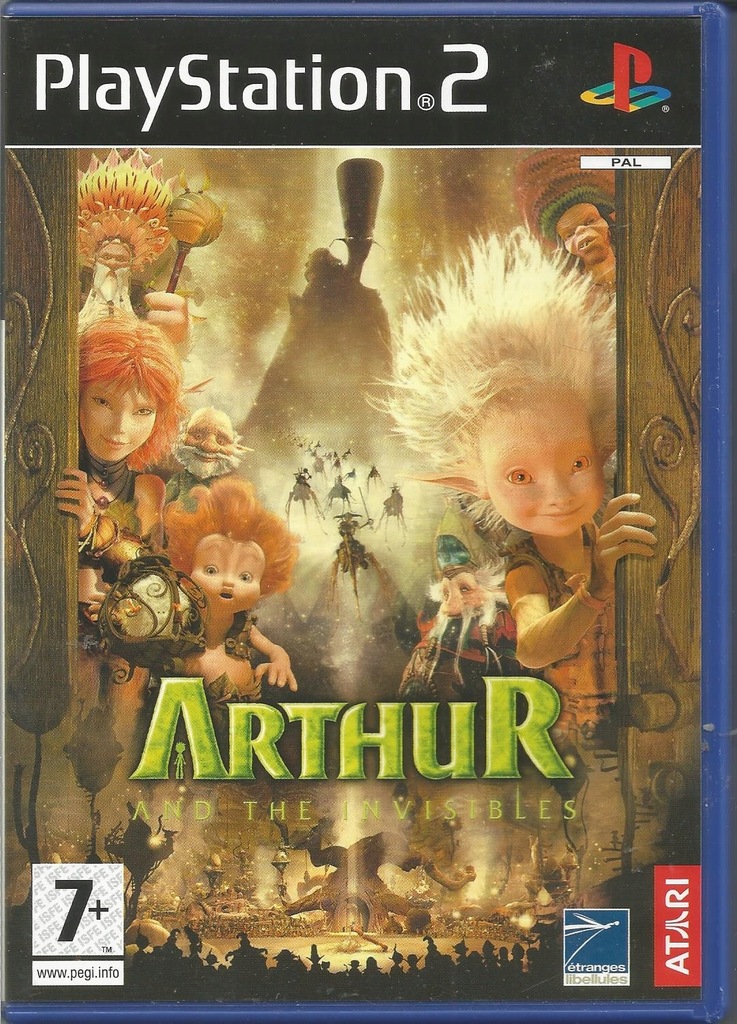 Arthur And The Invisibles Artur I Minimki Ps2 8860135675 Oficjalne Archiwum Allegro
