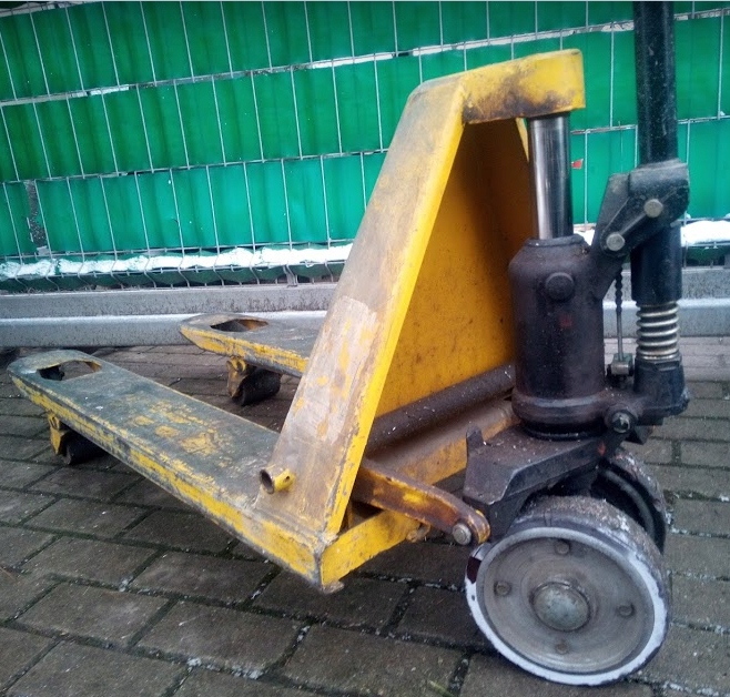 PALECIAK RĘCZNY WÓZEK PALETOWY zFAKTURĄ GWARANCJA