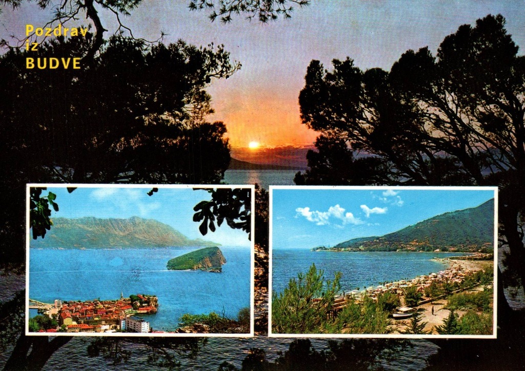 Pocztówka / Czarnogóra / Budva
