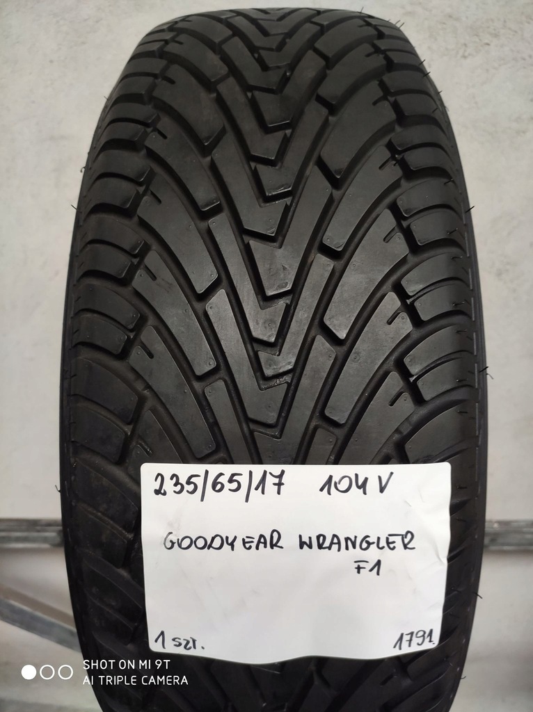 235/65R17 235/65/17 GOODYEAR WRANGLER F1 - 12701707899 - oficjalne archiwum  Allegro