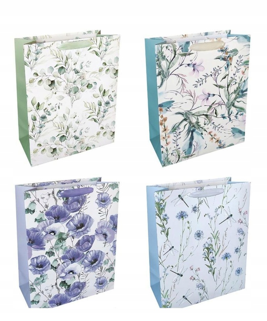 TORBA PREZENTOWA 26X32 KWIATY ŁĄKI