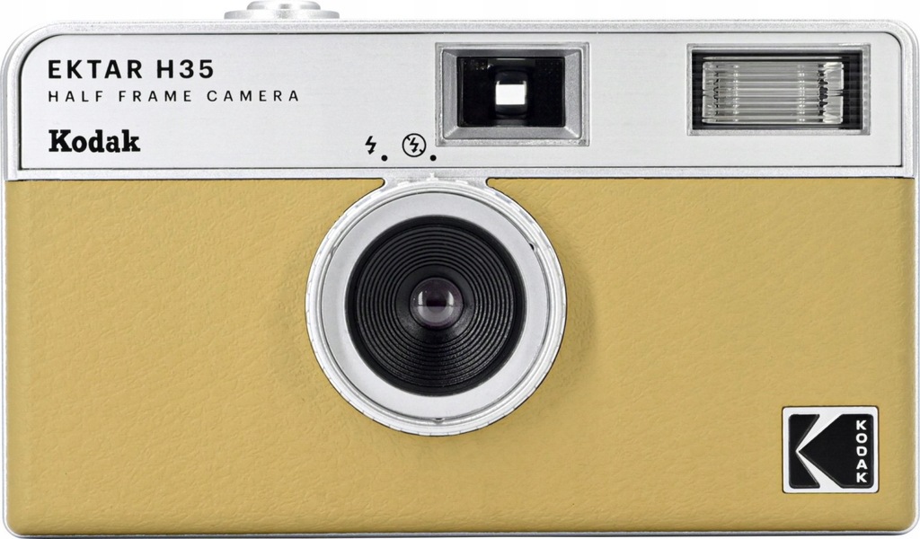 Aparat półklatkowy Kodak EKTAR H35 żółty
