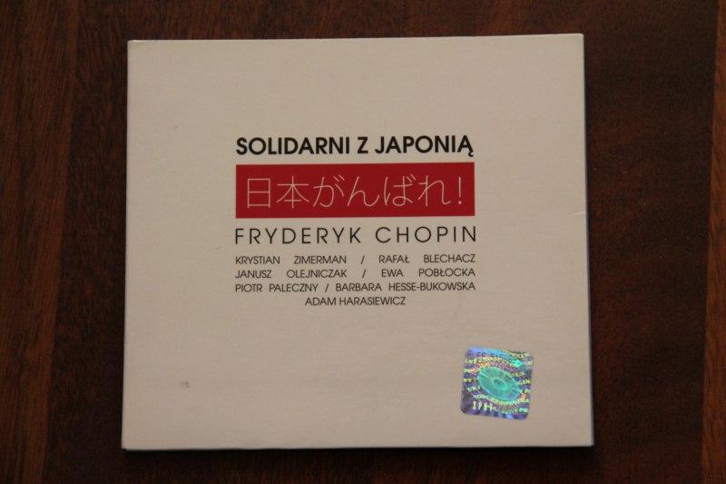 Fryderyk Chopin "Solidarni z Japonią" płyta CD