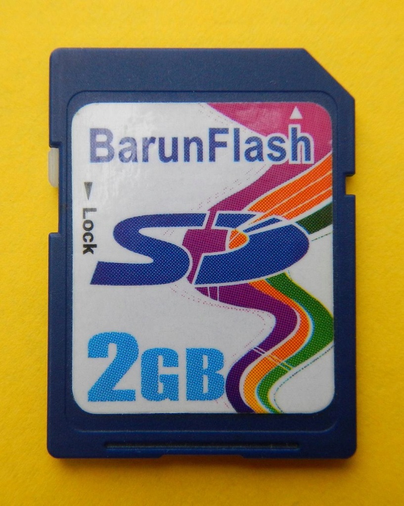 SD 2 GB --- BarunFlash --- MADE IN KOREA