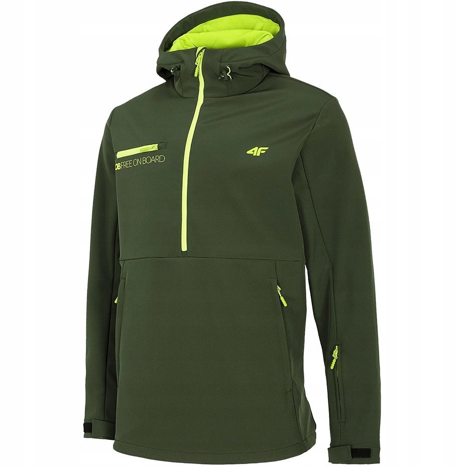 Kurtka męska softshell 4F khaki H4Z20 SFM001F 43S