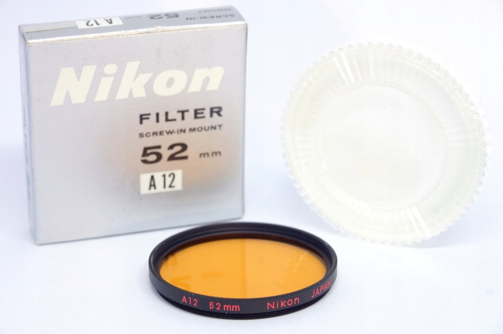 Купить Цвет фильтра Nikon 52mm A12 Japan: отзывы, фото, характеристики в интерне-магазине Aredi.ru