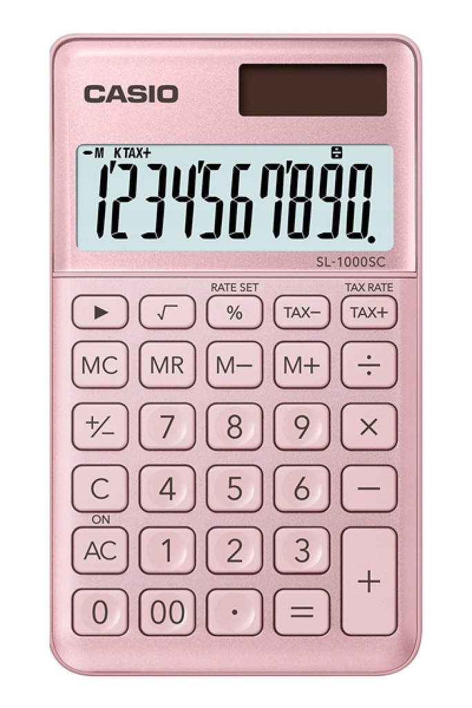 Kalkulator kieszonkowy SL-1000SC-PK-B 10-cyfrowy