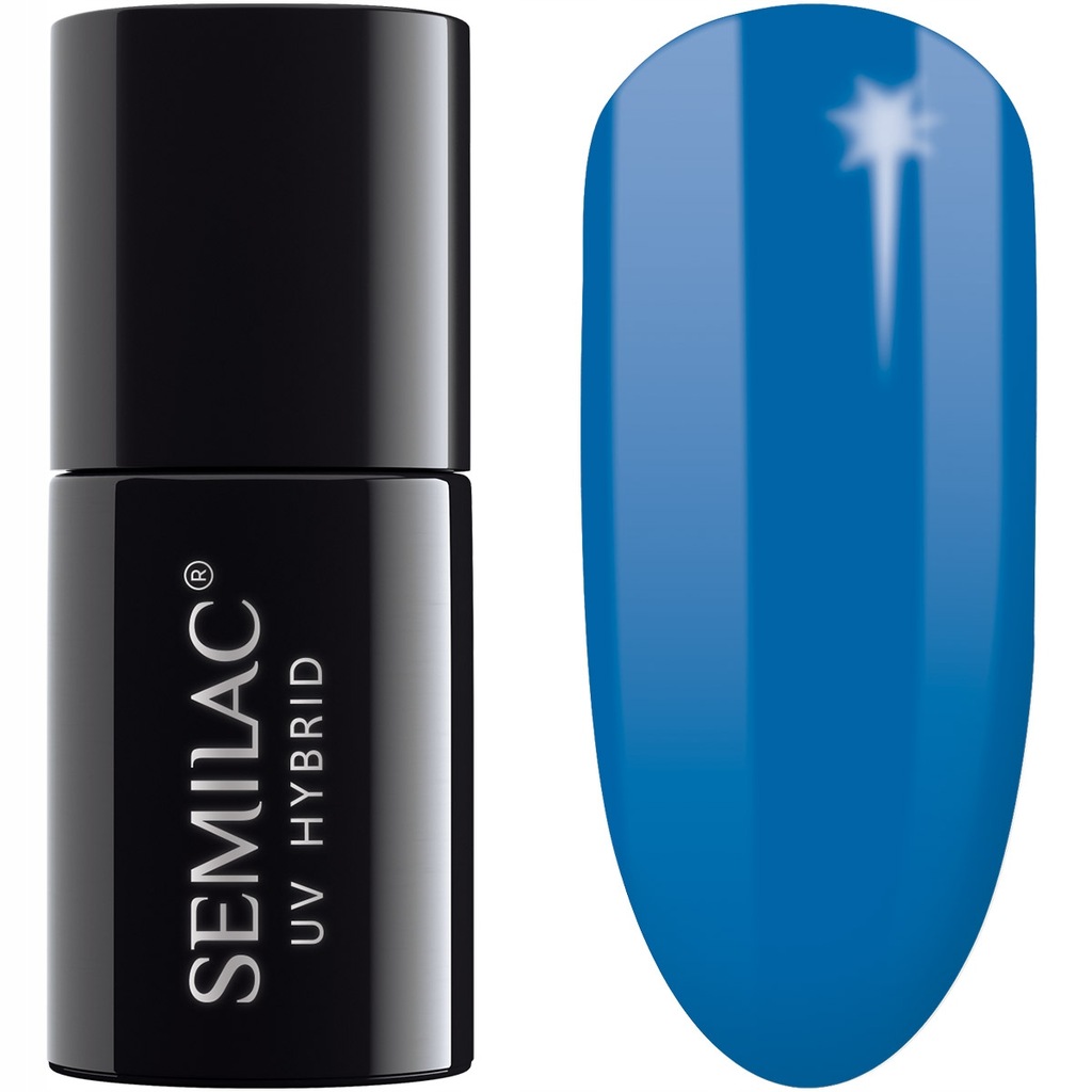 SEMILAC LAKIER HYBRYDOWY 188 STRAWBERRY BLUE 7ML