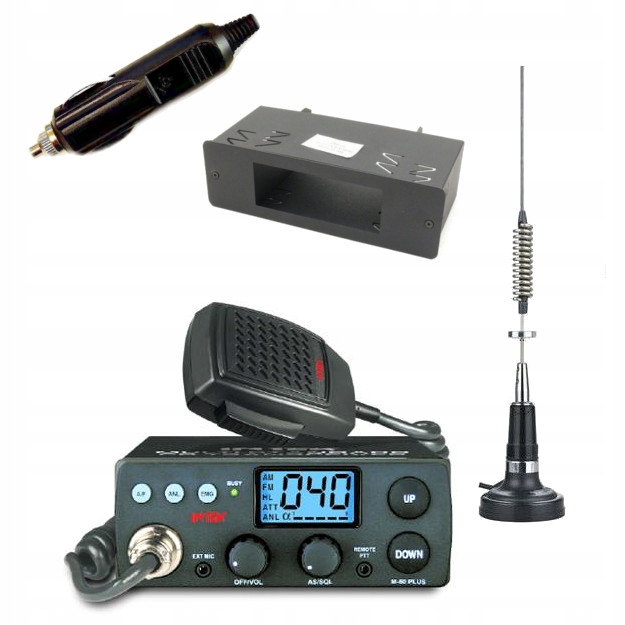 Zestaw CB Radio Intek M-60 + Antena Delta West