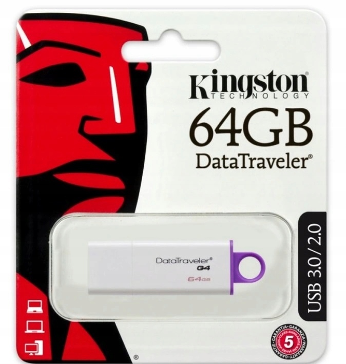 Купить ФЛЕНКЕРНАЯ ПАМЯТЬ KINGSTON DTIG4 USB 3.0 64 ГБ: отзывы, фото, характеристики в интерне-магазине Aredi.ru