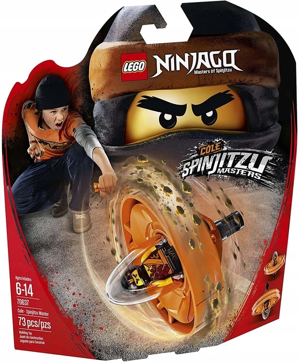 Cole Mistrz Spinjitzu 70637 Ninjago
