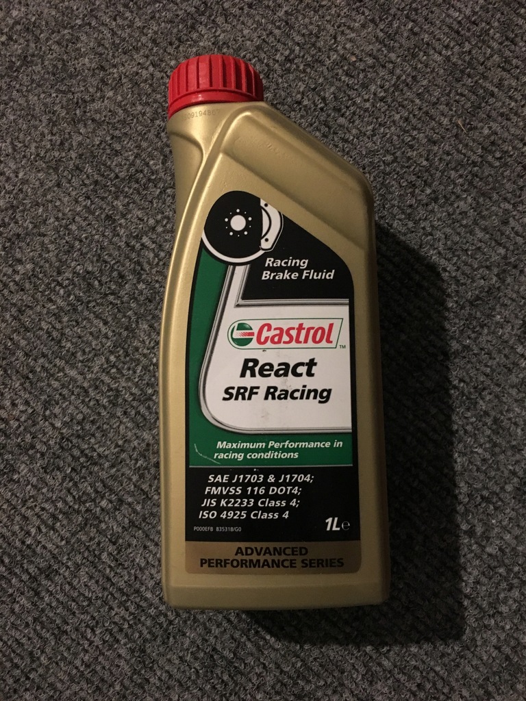 Płyn hamulcowy Castrol React SRF Racing 1L