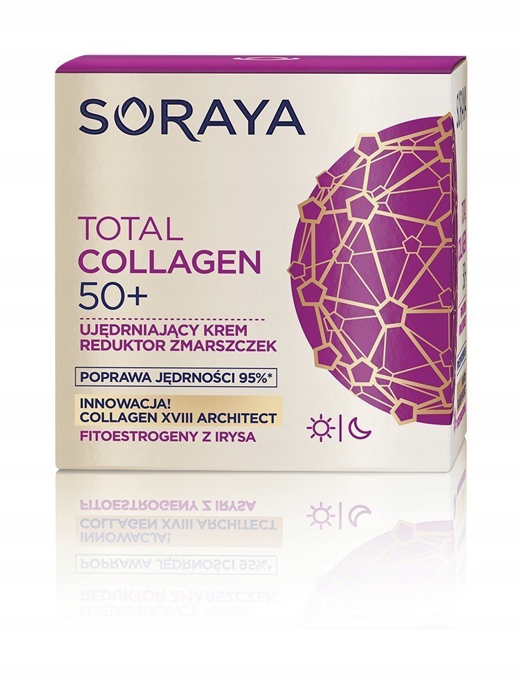 Soraya Total Collagen 50+ Krem ujędrniający-redukt