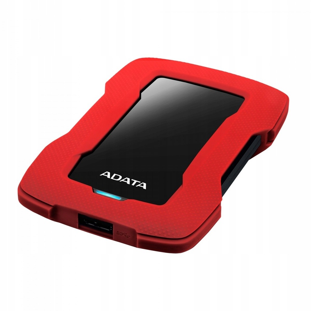 ADATA Durable Lite HD330 1TB 2.5'' USB3.1 Czerwony